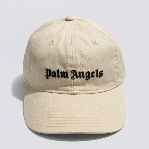 Palm Angels Classic Logo One Soze Off White and Black Logo Cap
